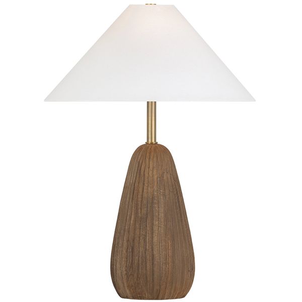 Lampa sto owa o wyrazistej formie z wyraznym zarysem w odcieniu bieli do salonu